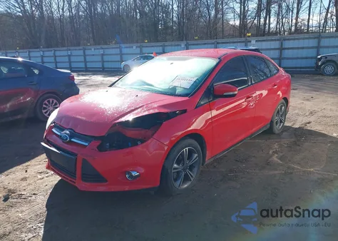2014 Ford Focus Se z USA, uszkodzony, nr VIN 1FADP3F28EL405316